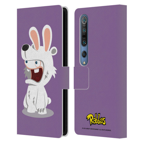 Rabbids Costumes Polar Bear Leather Book Wallet Case Cover For Xiaomi Mi 10 5G / Mi 10 Pro 5G