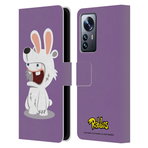 Rabbids Costumes Polar Bear Leather Book Wallet Case Cover For Xiaomi 12 Pro