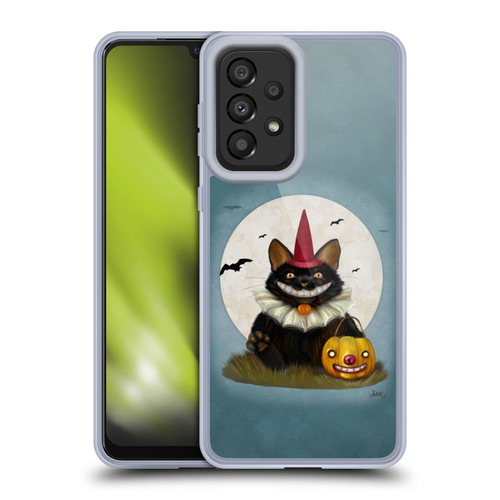 Ash Evans Black Cats 2 Halloween Cat Soft Gel Case for Samsung Galaxy A33 5G (2022)