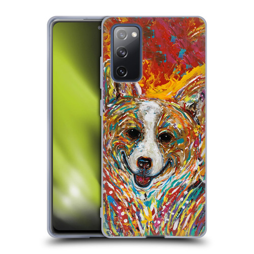 Mad Dog Art Gallery Dog 5 Corgi Soft Gel Case for Samsung Galaxy S20 FE / 5G