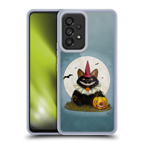Ash Evans Black Cats 2 Halloween Cat Soft Gel Case for Samsung Galaxy A53 5G (2022)