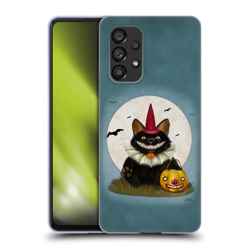 Ash Evans Black Cats 2 Halloween Cat Soft Gel Case for Samsung Galaxy A53 5G (2022)