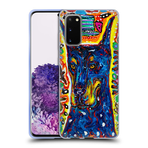 Mad Dog Art Gallery Dog 5 Doberman Soft Gel Case for Samsung Galaxy S20 / S20 5G