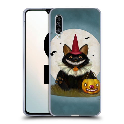 Ash Evans Black Cats 2 Halloween Cat Soft Gel Case for Samsung Galaxy A90 5G (2019)