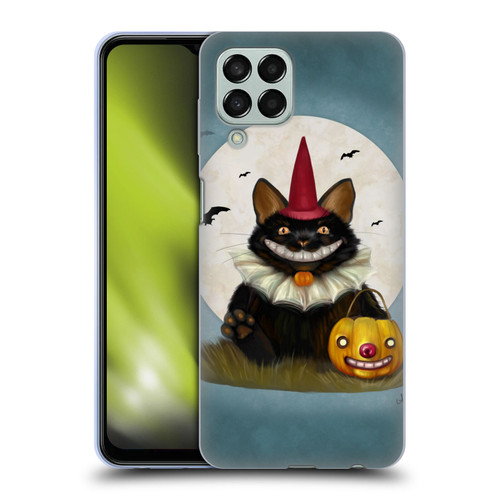 Ash Evans Black Cats 2 Halloween Cat Soft Gel Case for Samsung Galaxy M33 (2022)