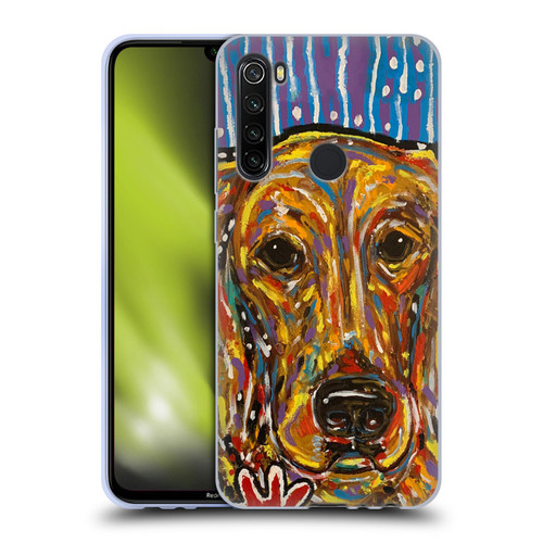 Mad Dog Art Gallery Dog 5 Golden Retriever Soft Gel Case for Xiaomi Redmi Note 8T