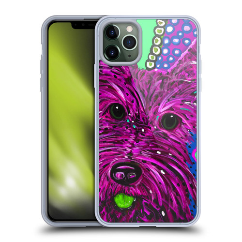 Mad Dog Art Gallery Dogs Scottie Soft Gel Case for Apple iPhone 11 Pro Max