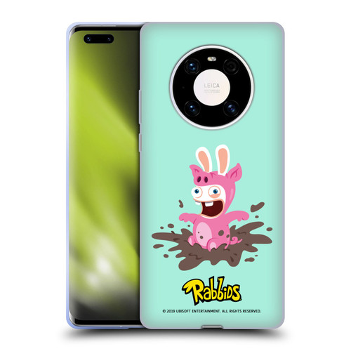 Rabbids Costumes Pig Soft Gel Case for Huawei Mate 40 Pro 5G