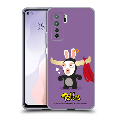 Rabbids Costumes Bull Soft Gel Case for Huawei Nova 7 SE/P40 Lite 5G