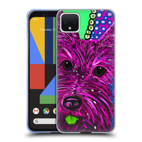 Mad Dog Art Gallery Dogs Scottie Soft Gel Case for Google Pixel 4 XL