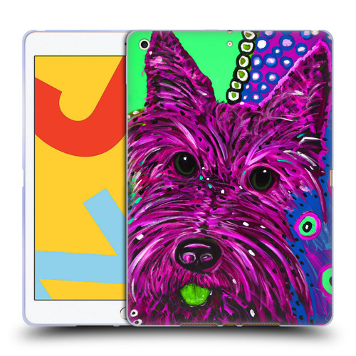Mad Dog Art Gallery Dogs Scottie Soft Gel Case for Apple iPad 10.2 2019/2020/2021