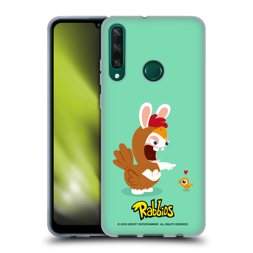 Rabbids Costumes Chicken Soft Gel Case for Huawei Y6p