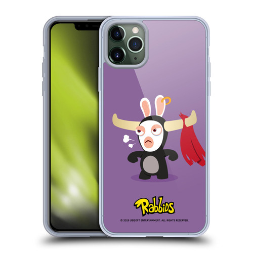 Rabbids Costumes Bull Soft Gel Case for Apple iPhone 11 Pro Max