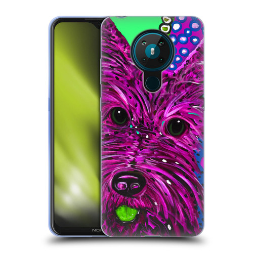 Mad Dog Art Gallery Dogs Scottie Soft Gel Case for Nokia 5.3
