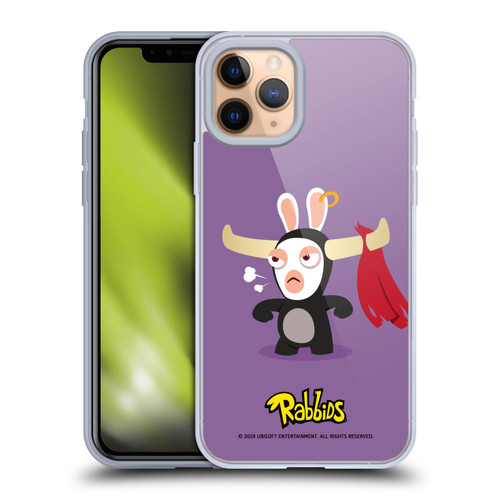 Rabbids Costumes Bull Soft Gel Case for Apple iPhone 11 Pro