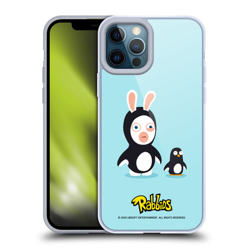 Rabbids Costumes Penguin Soft Gel Case for Apple iPhone 12 Pro Max