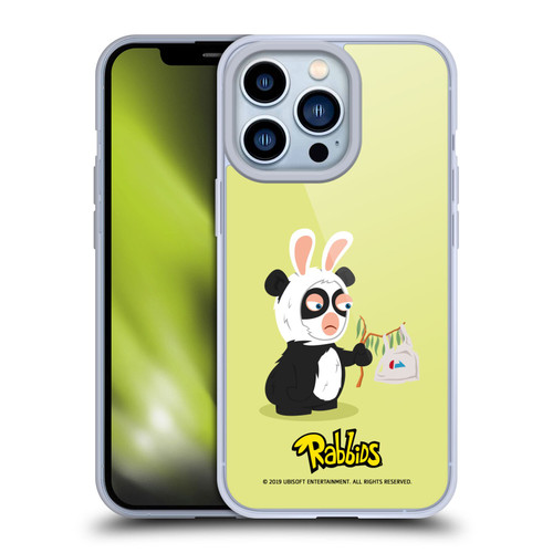 Rabbids Costumes Panda Soft Gel Case for Apple iPhone 13 Pro