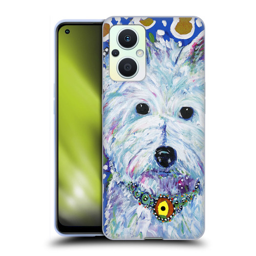 Mad Dog Art Gallery Dogs Westie Soft Gel Case for OPPO Reno8 Lite