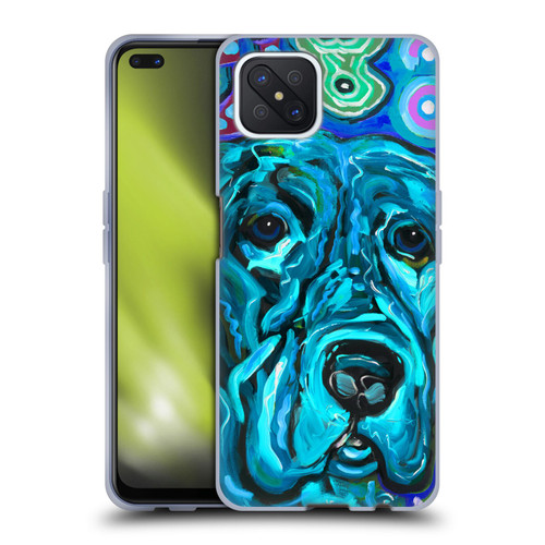 Mad Dog Art Gallery Dogs Aqua Lab Soft Gel Case for OPPO Reno4 Z 5G