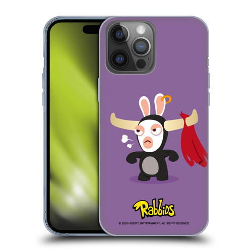 Rabbids Costumes Bull Soft Gel Case for Apple iPhone 14 Pro Max