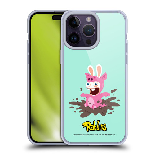 Rabbids Costumes Pig Soft Gel Case for Apple iPhone 14 Pro Max