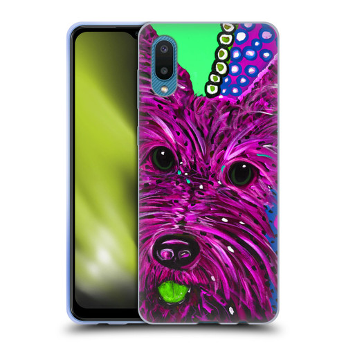 Mad Dog Art Gallery Dogs Scottie Soft Gel Case for Samsung Galaxy A02/M02 (2021)