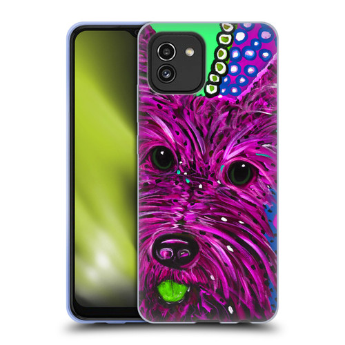 Mad Dog Art Gallery Dogs Scottie Soft Gel Case for Samsung Galaxy A03 (2021)