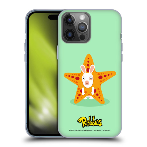 Rabbids Costumes Starfish Soft Gel Case for Apple iPhone 14 Pro Max