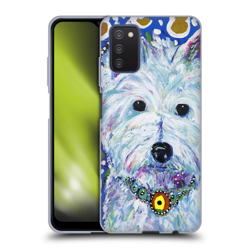 Mad Dog Art Gallery Dogs Westie Soft Gel Case for Samsung Galaxy A03s (2021)