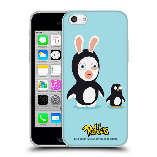 Rabbids Costumes Penguin Soft Gel Case for Apple iPhone 5c