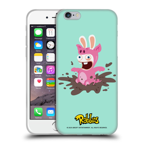 Rabbids Costumes Pig Soft Gel Case for Apple iPhone 6 / iPhone 6s