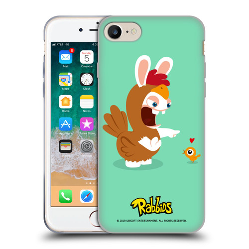 Rabbids Costumes Chicken Soft Gel Case for Apple iPhone 7 / 8 / SE 2020 & 2022