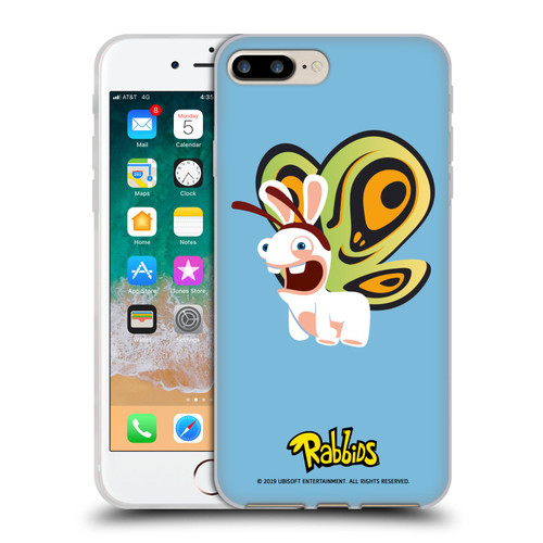 Rabbids Costumes Butterfly Soft Gel Case for Apple iPhone 7 Plus / iPhone 8 Plus