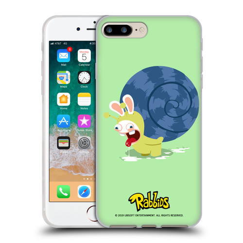 Rabbids Costumes Snail Soft Gel Case for Apple iPhone 7 Plus / iPhone 8 Plus