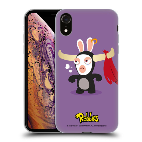 Rabbids Costumes Bull Soft Gel Case for Apple iPhone XR