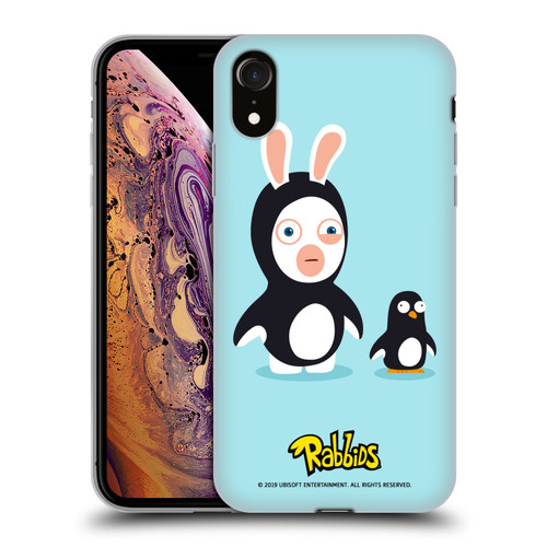 Rabbids Costumes Penguin Soft Gel Case for Apple iPhone XR