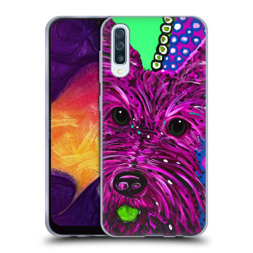 Mad Dog Art Gallery Dogs Scottie Soft Gel Case for Samsung Galaxy A50/A30s (2019)