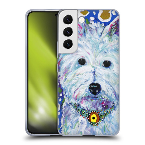 Mad Dog Art Gallery Dogs Westie Soft Gel Case for Samsung Galaxy S22 5G