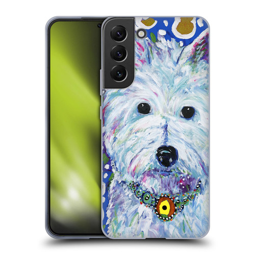 Mad Dog Art Gallery Dogs Westie Soft Gel Case for Samsung Galaxy S22+ 5G