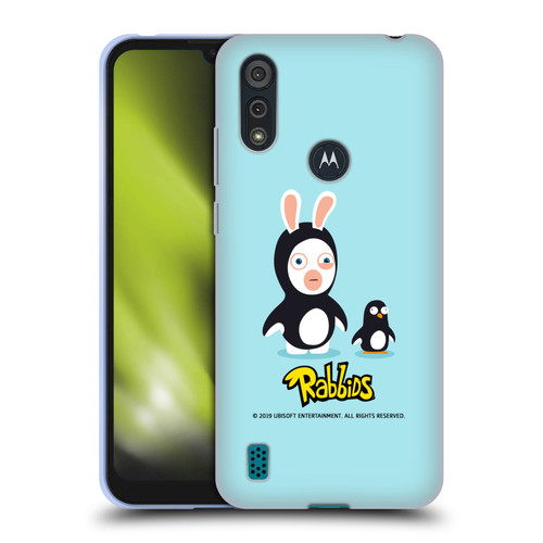 Rabbids Costumes Penguin Soft Gel Case for Motorola Moto E6s (2020)