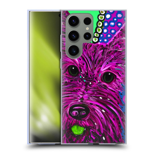 Mad Dog Art Gallery Dogs Scottie Soft Gel Case for Samsung Galaxy S23 Ultra 5G