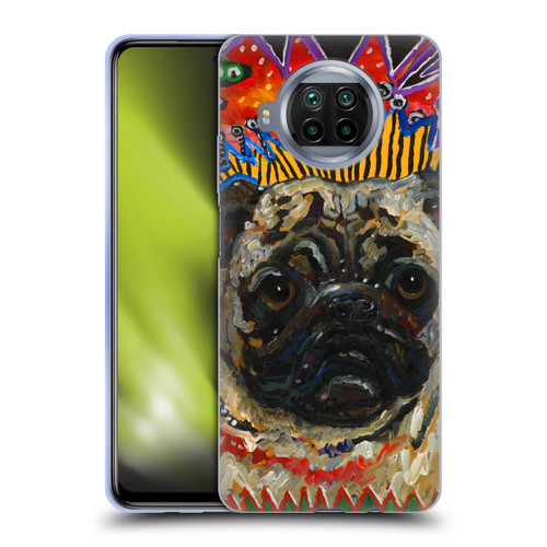 Mad Dog Art Gallery Dogs Pug Soft Gel Case for Xiaomi Mi 10T Lite 5G