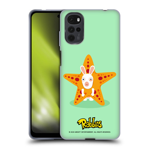 Rabbids Costumes Starfish Soft Gel Case for Motorola Moto G22