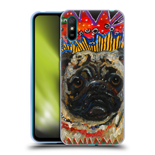 Mad Dog Art Gallery Dogs Pug Soft Gel Case for Xiaomi Redmi 9A / Redmi 9AT