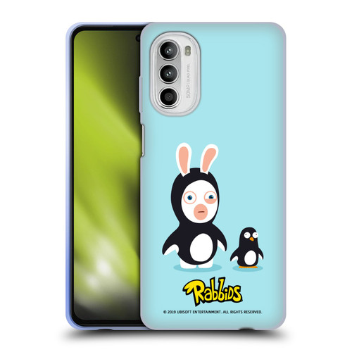Rabbids Costumes Penguin Soft Gel Case for Motorola Moto G52