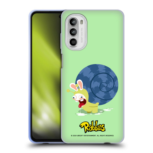 Rabbids Costumes Snail Soft Gel Case for Motorola Moto G52