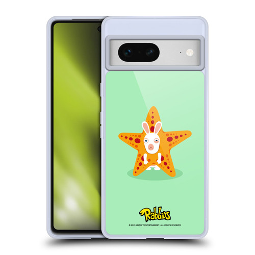 Rabbids Costumes Starfish Soft Gel Case for Google Pixel 7