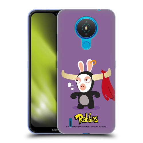 Rabbids Costumes Bull Soft Gel Case for Nokia 1.4