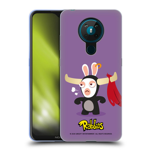Rabbids Costumes Bull Soft Gel Case for Nokia 5.3