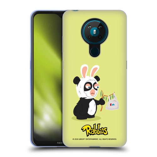 Rabbids Costumes Panda Soft Gel Case for Nokia 5.3